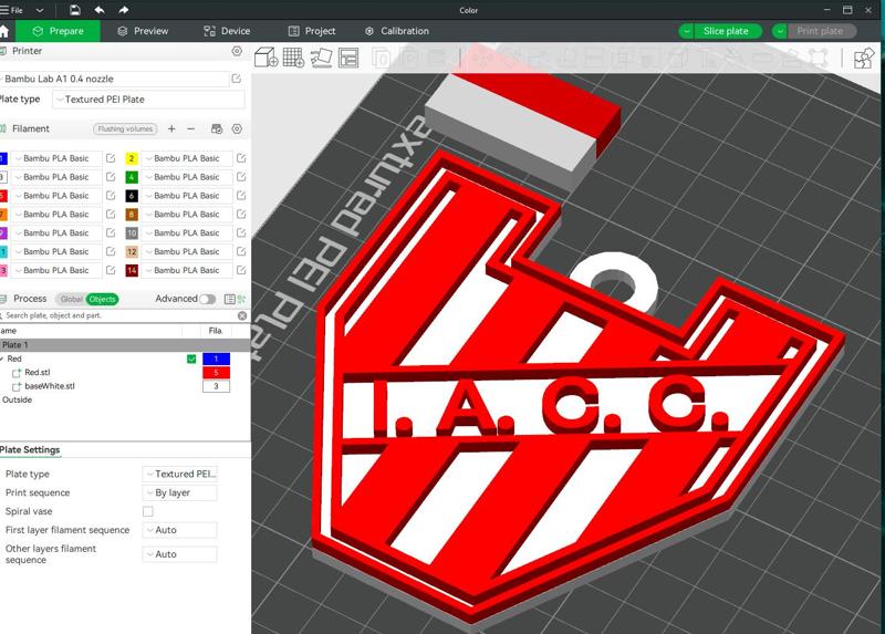 AFA Instituto Central Cordoba club Coaster necklace and keychain Color Printable