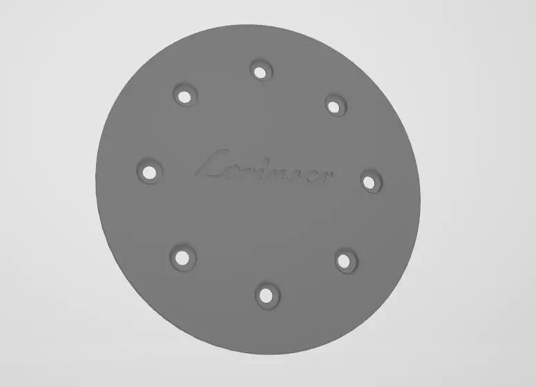 Lorinser hub cap for D93 18 inch wheels