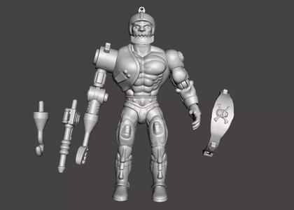 TRAP JAW MOTU ORIG ACTION FIGURE COMPLETE