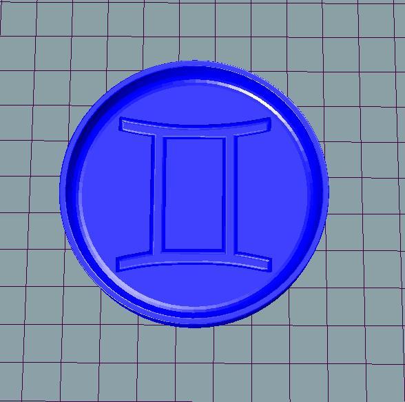 MOLD TABLET ZODIAC CHEMINUCOS 7CM