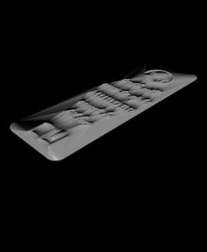 Mystery Bookmark with Quote - for AMS / ACE/ Multicolor - Flat Bookmark