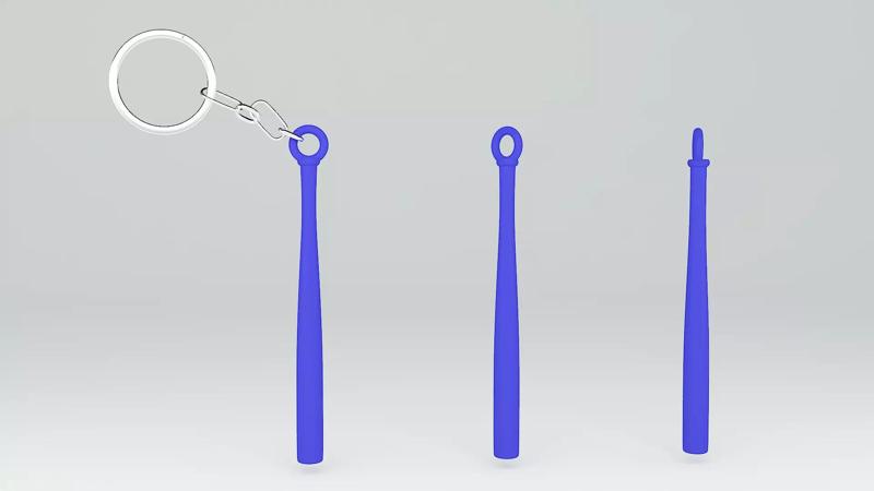 Baseball Bat 3D Print Ready Model