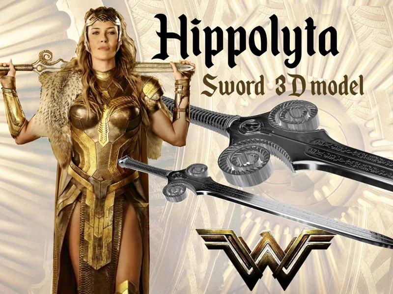 Queen Hippolyta Sword Amazon warrior cosplay