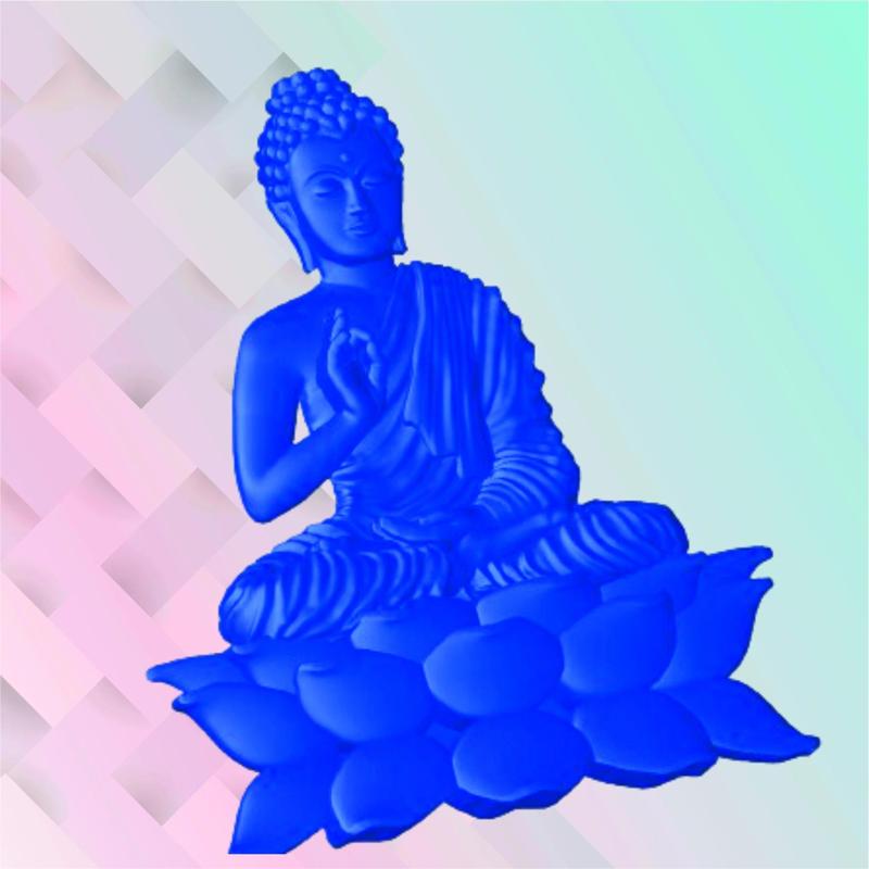 Buddha RLF File | Buddha STL File | Buddha Wall Art | Buddha 3D | Gautama Buddha | Buddha Face | Gautam Buddha Dxf files | Support in ArtcAM
