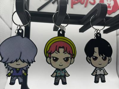 Abby Saja Chibi Keychain Kpop Demon Hunters