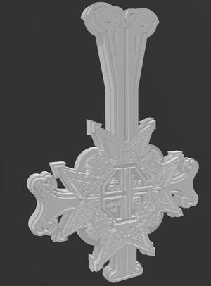 Ghost BC Crucifix