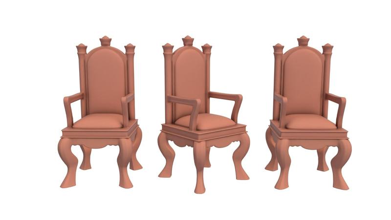 Chair stl / Lounge Chair stl / Dinning Chair printer / Armchair