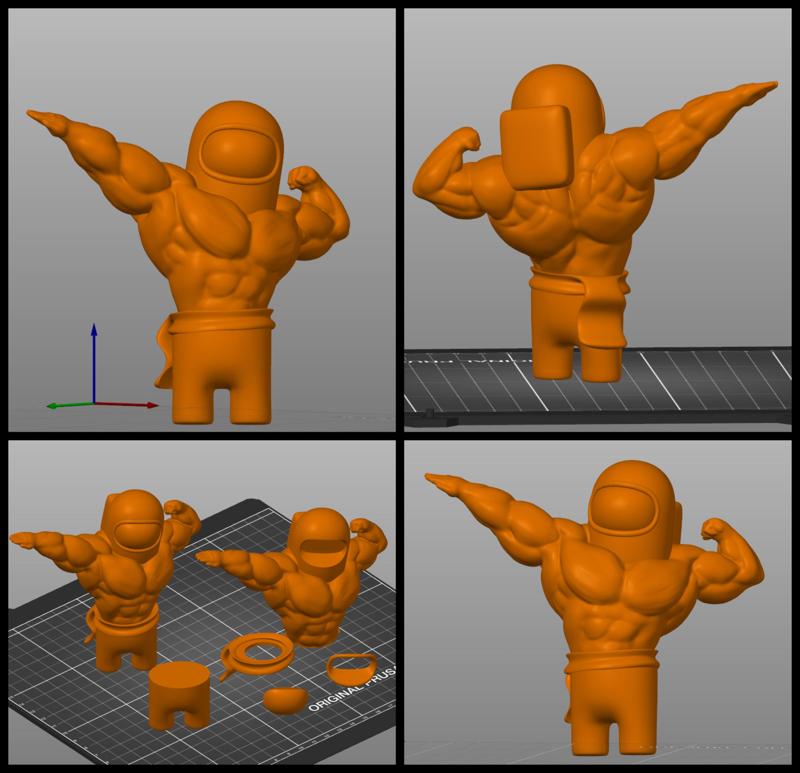 Among Us Karate Black Belt Strong Ultra Swole V2