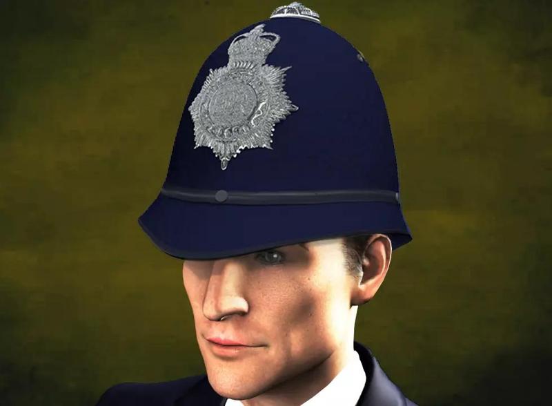 British Police Helmet Package