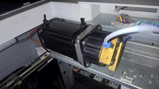 Heavy duty Nema 23 Bowden Extruder sandwich plate