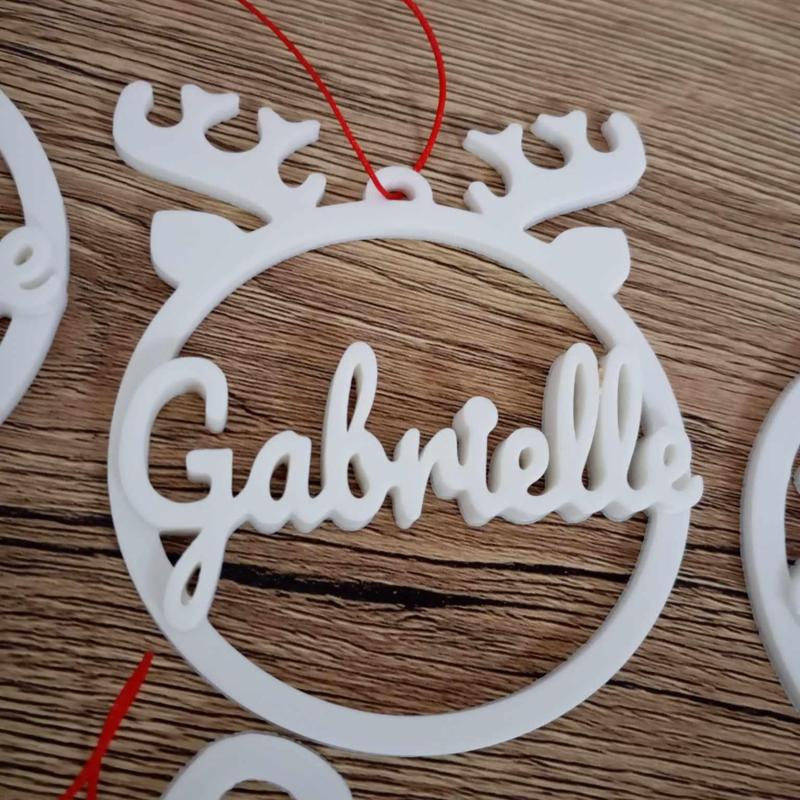 3 x Gabrielle, Christmas decorations