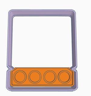 Cookie cutter AQUARELA