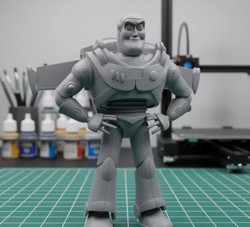 BUZZ LIGHTYEAR 18 cm - CUTTED - Toy Story