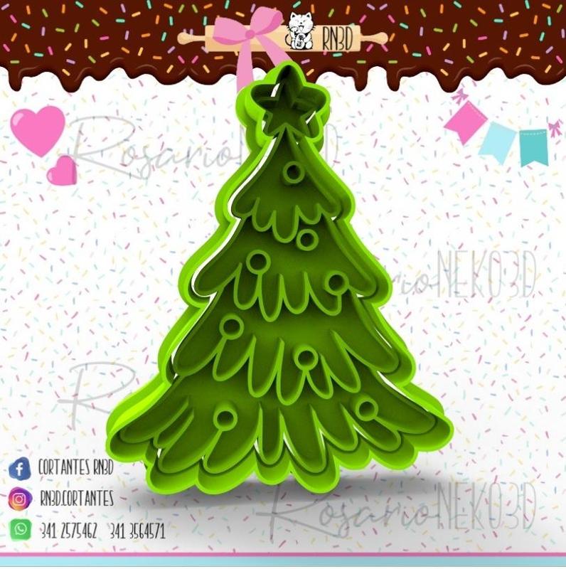 Christmas Tree cookie cutter - Christmas tree cookie cutter