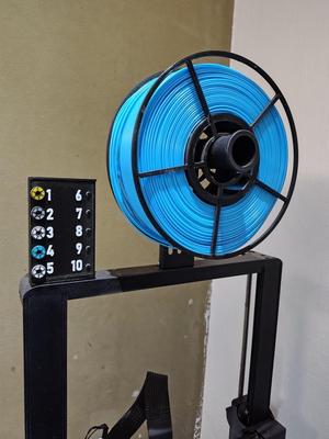 Color Change Organizer for 3D Printer - Filament Accessory