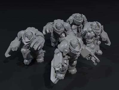 Dark Crusader Berzerkers