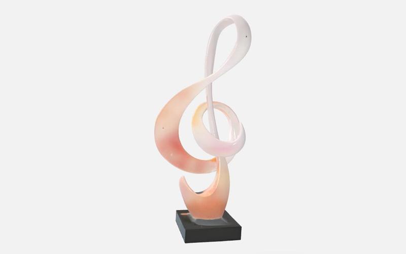 Sol Key 3D statue, Harmony Music Lovers, Artists, Sculpture for Home Decor, Desk Decorations, Music Symbols Gifts for Office Bookshelf Music Room Decor