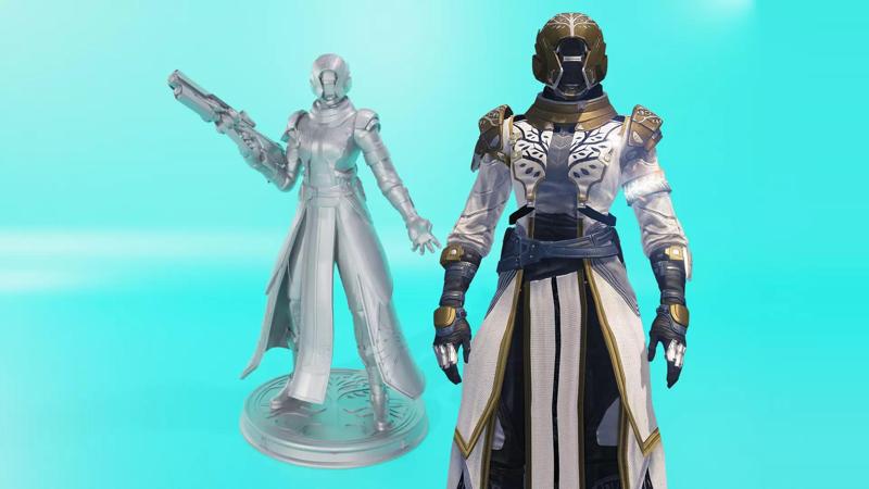 DESTINY - WARLOCK ARMOR IRON BANNER YEAR ONE