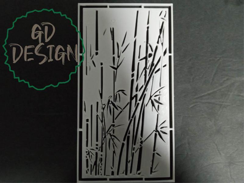 Bamboo Tree Decorative Wall Art