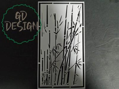 Bamboo Tree Decorative Wall Art