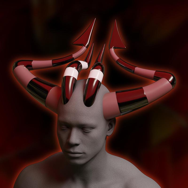 Satan Horn Hazbin Hotel