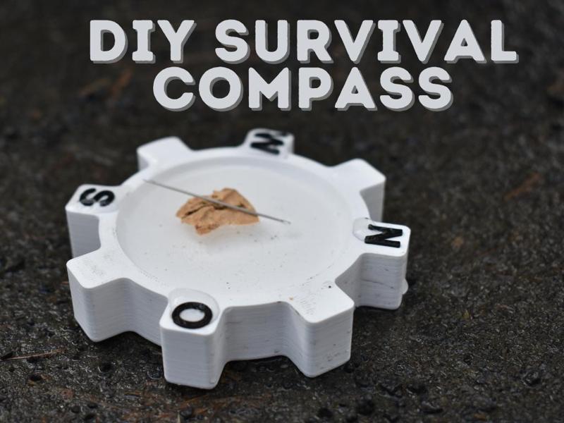DIY Survival Compass 