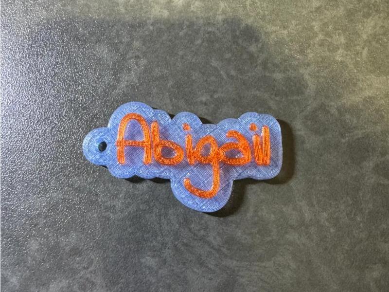 Keychain Abigail - Abigail Keychain