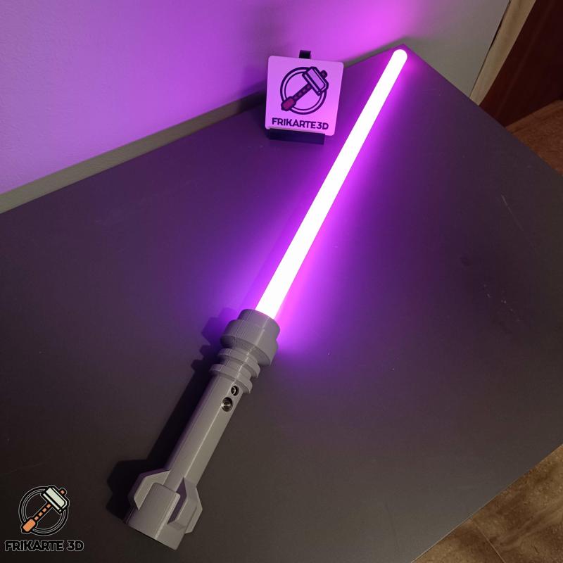 BrickSaber: Moc Blocks-Inspired Functional Lightsaber