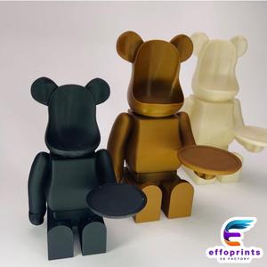 BEARBRICK plate candle holder