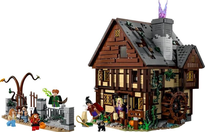 PixelBricks3D - Sanderson Sisters' Cottage 🏚️✨🕯️