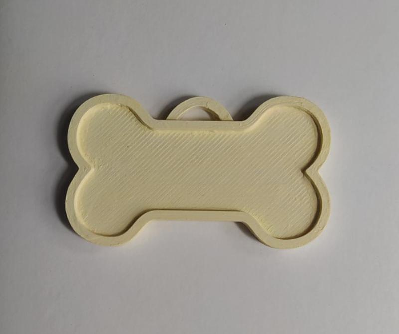 Bone keychain