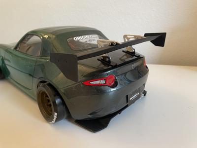 RC Drift "Swan" Wing - Short (Adjustable)