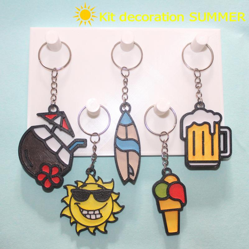 Summer Keychains Kit 5/17