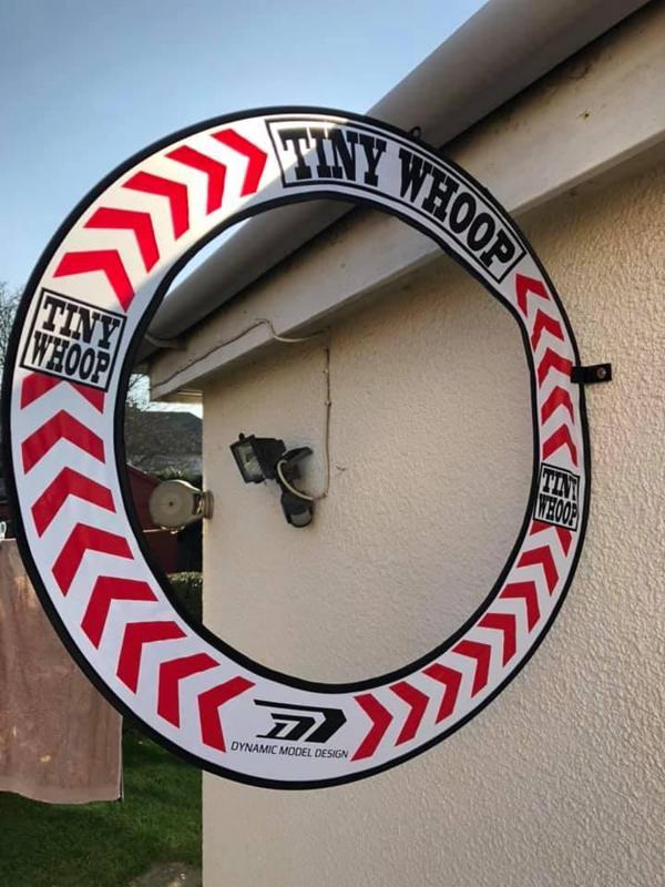 tiny whoop gate wall mount