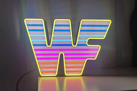 WWF Multi Colour Logo Lightbox 