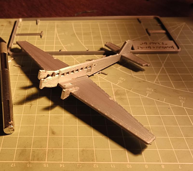 Junkers Ju52 3m Kit card