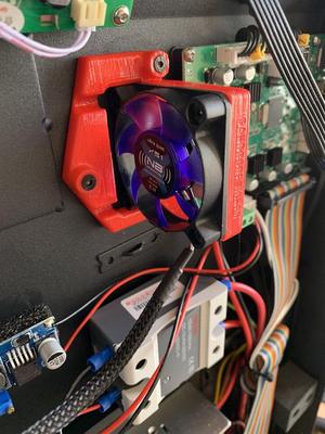 CR-10s Pro Motherboard Fan Mounting Bracket