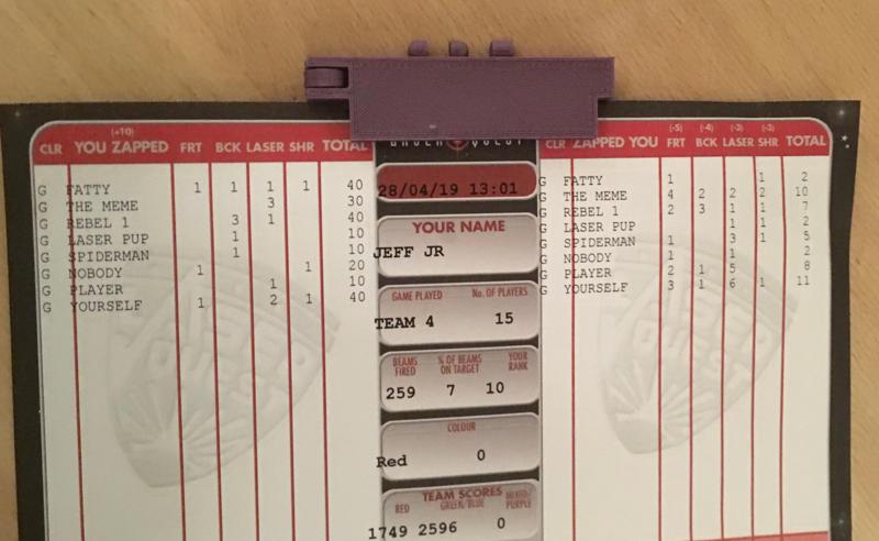 PolyPanel paper / photo clip