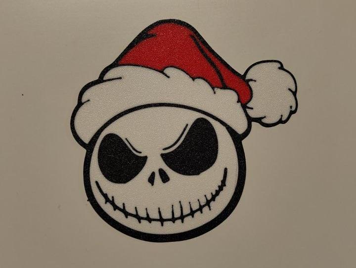 Jack Skellington in christmas (wall art)