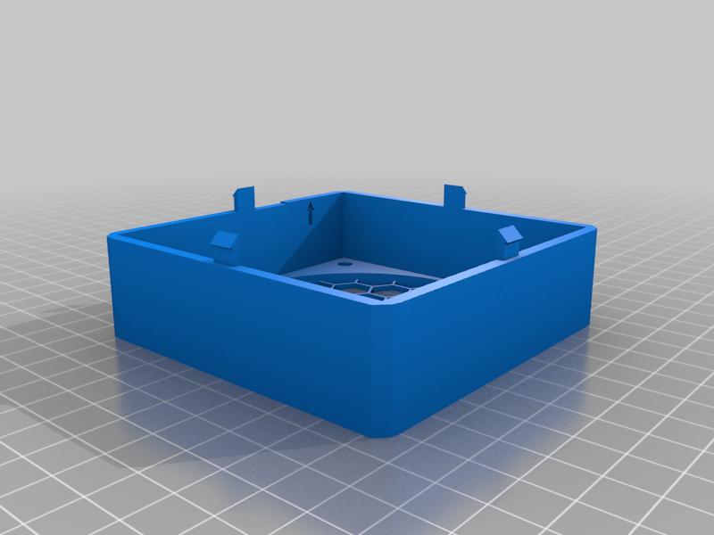 Modular Ender 3 v2 PSU Cover for 80mm fan & USB
