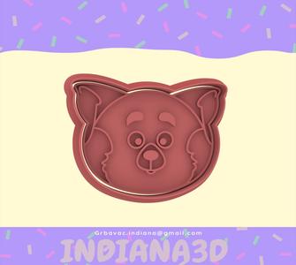 RED PANDA FACE CUTTER