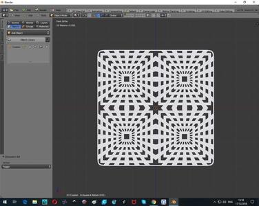 Coaster - 11Square-4 Pattern (001)