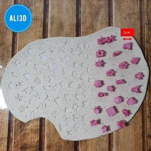 Mini stamp shapes x 24 - Mini Stamp Shapes x 24