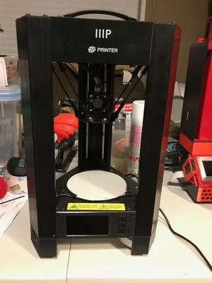 Monoprice Mini Delta Riser with Switch and SD Card Adapter Mount