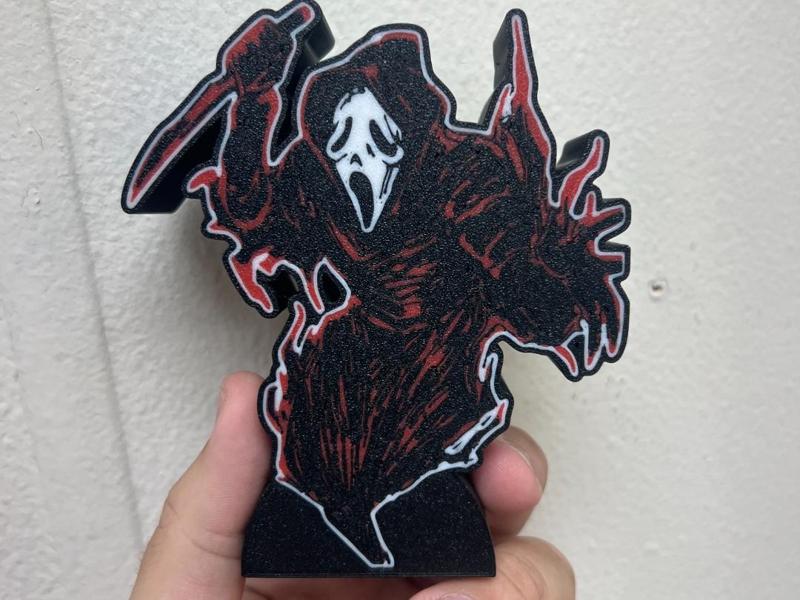 Ghost face, ghost lightbox