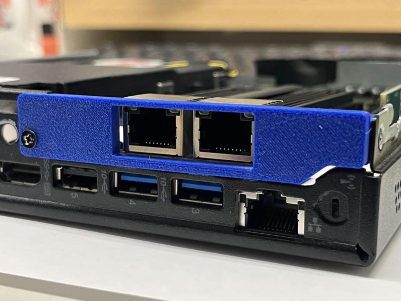 M920 M720 Slot Plate for AliExpress Dual i226 NIC