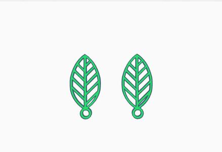 Leaves I said earrings earrings jewelry earring