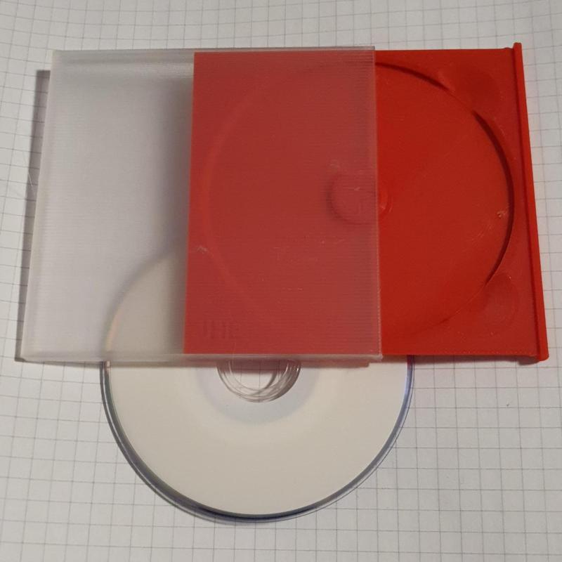 Case for a single Mini-CD (80mm)
