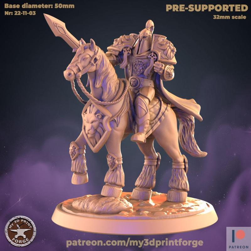 Guard Captain on Horse