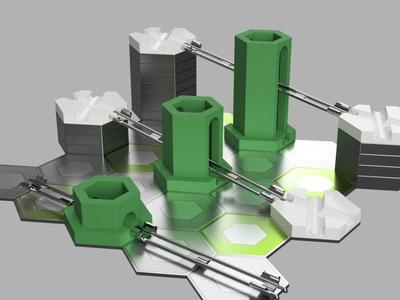 Gravitrax compatible pillar